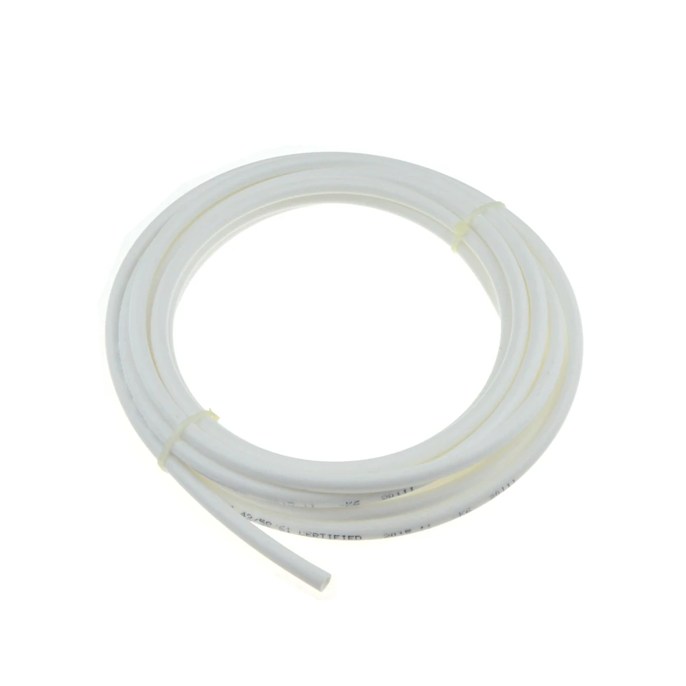 1 Meter RO Water 1/4 5/16 3/8 Inch OD PE Hose Tubing White Flexible Pipe Tube For Reverse Osmosis Aquarium Filter System