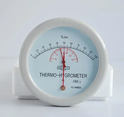 HM18 hair temperature and humidity meter, hair temperature and humidity meter, pointer type temperature and humidity meter