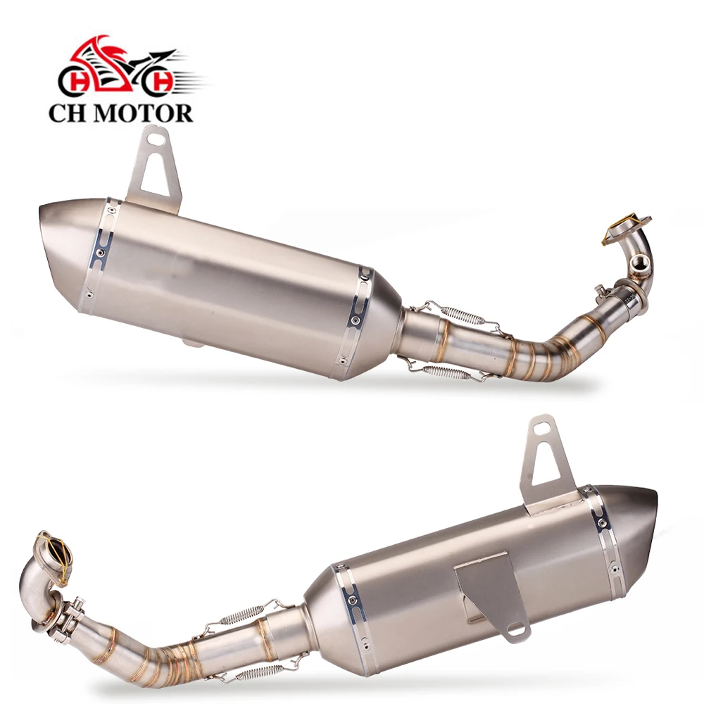 

Motorcycle System Escape Slip On Escapes Para Motos 51MM For GTS300 full Motorcycle Exhaust System