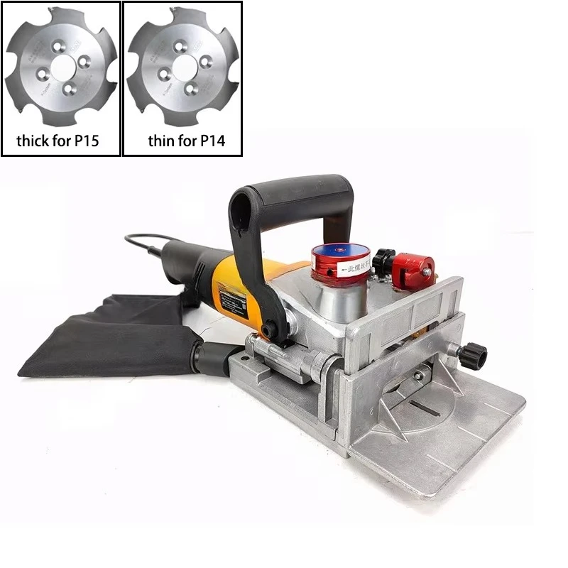 Portable Handheld Grooving Machine Invisible Parts Tenon Wood Boring Machine Convenient Portable Machine