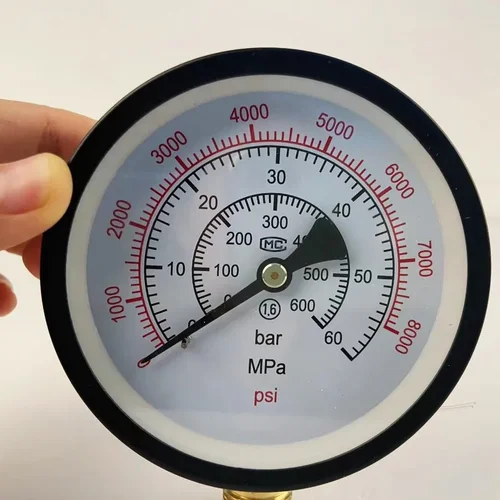 Imagen 2 del producto Medidor de presión de 0-60MPa, probador de boquilla de inyector diésel, herramienta de prueba de medidor de presión de 0-8000Psi para S60h, S70h, S80h