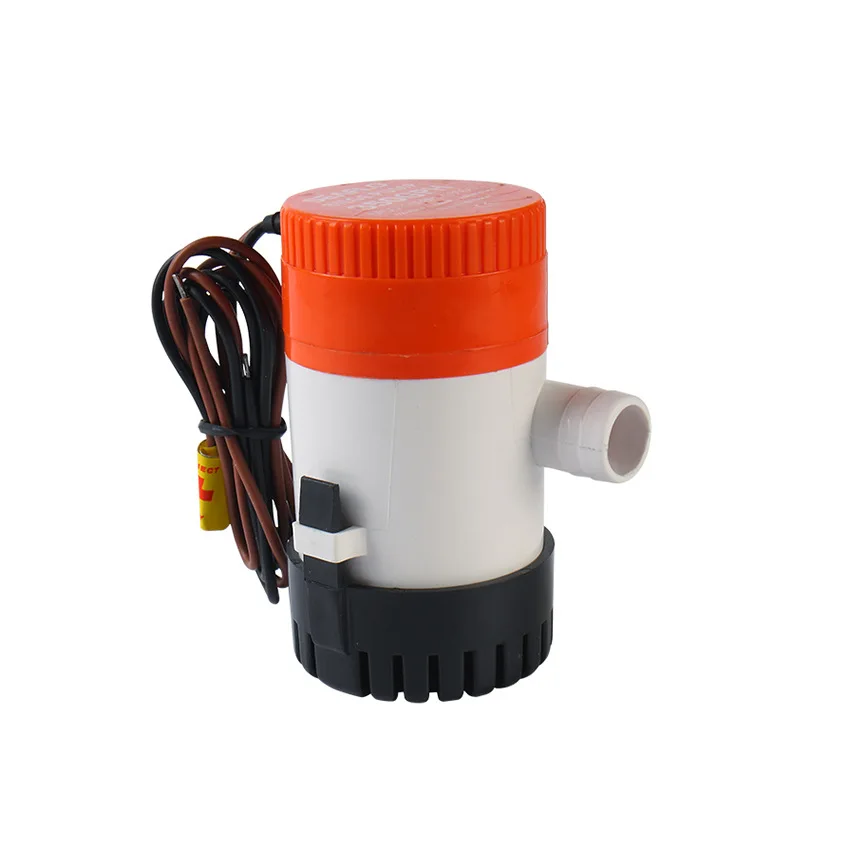 ISURE MARINE Micro DC Submersible Pump Marine Small Bilge Pump 350GPH 500GPH 750GPH Marine Drainage Pump