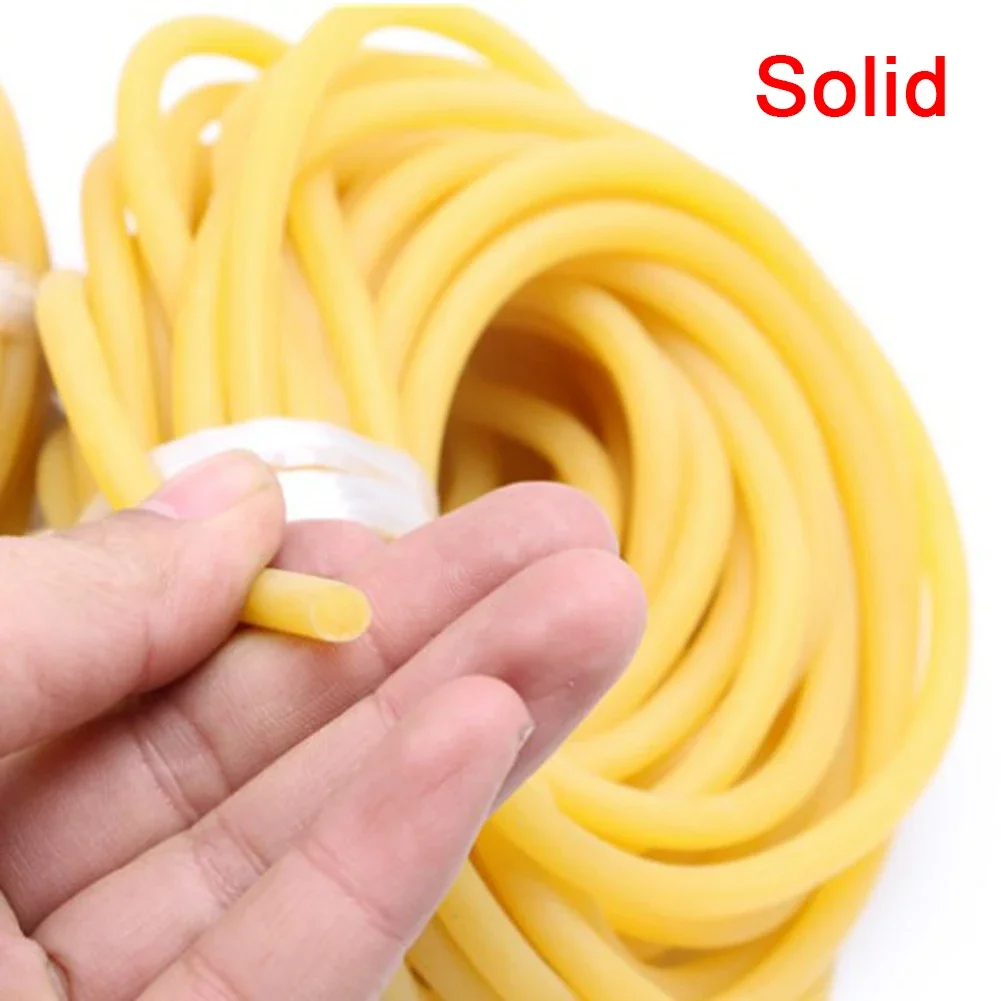 1/3/5/10M Natural Rubber Elastic Solid Latex Equipment Outdoor Hunting Catapults Elastic Band Slingshots Latex Bow Accessories