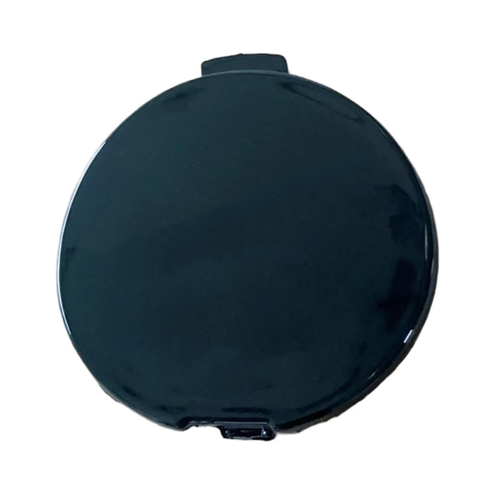 Rear Bumper Cap Tow Hook Cover For Broken Hook Repair Black Paint Protection Direct Replacement Part High Strength Build