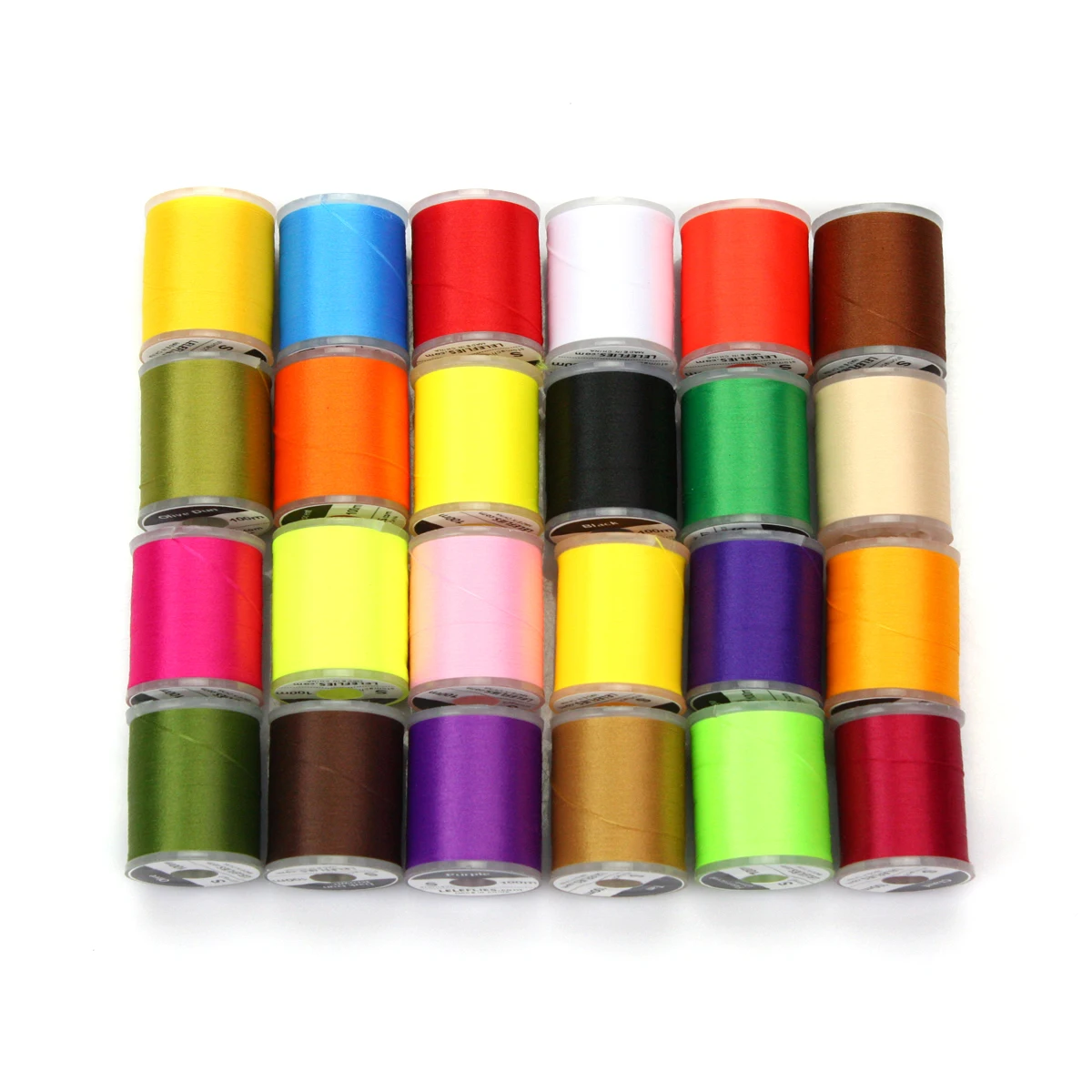 

Наборы нитей для вязания мушек (24 цвета, малый размер)