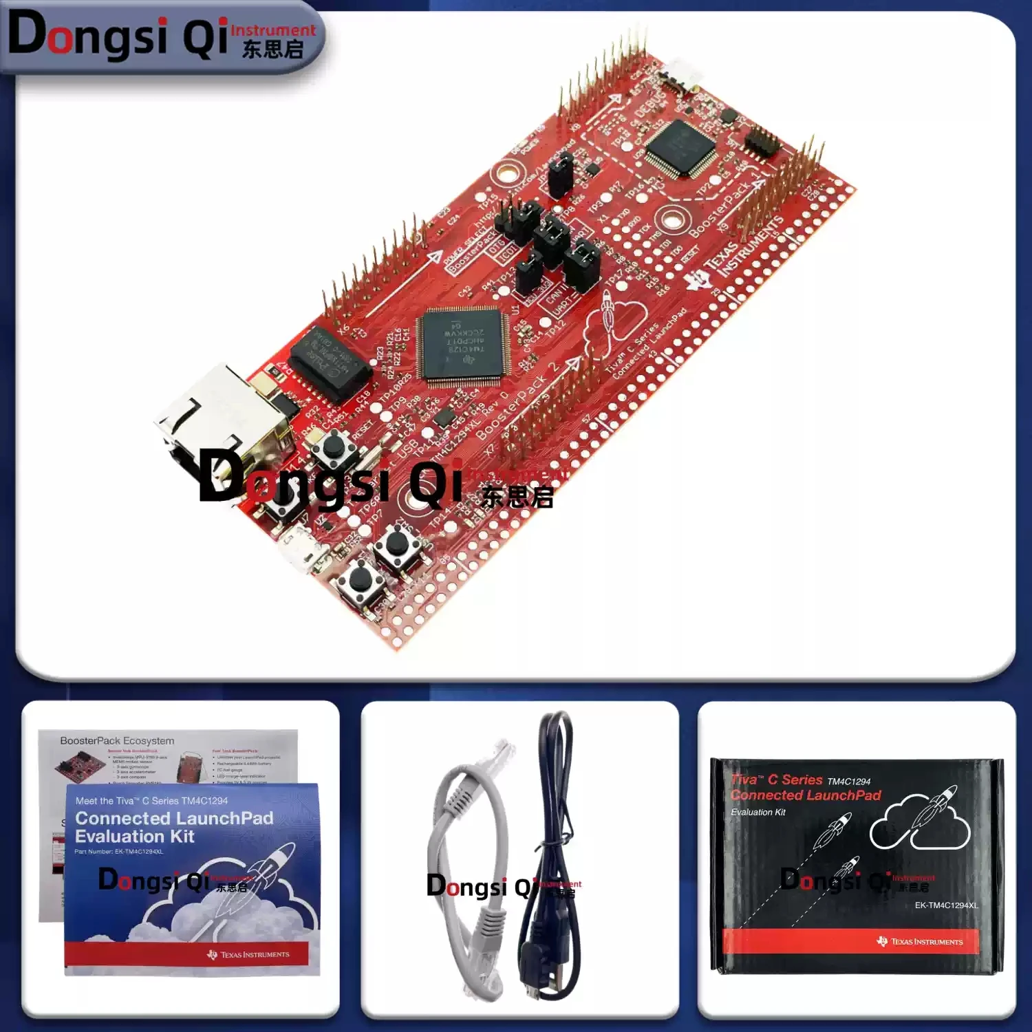 placa-de-desarrollo-spot-ek-tm4c1294xl-tiva-serie-c-tm4c1294-conectada-a-launchpad-nueva