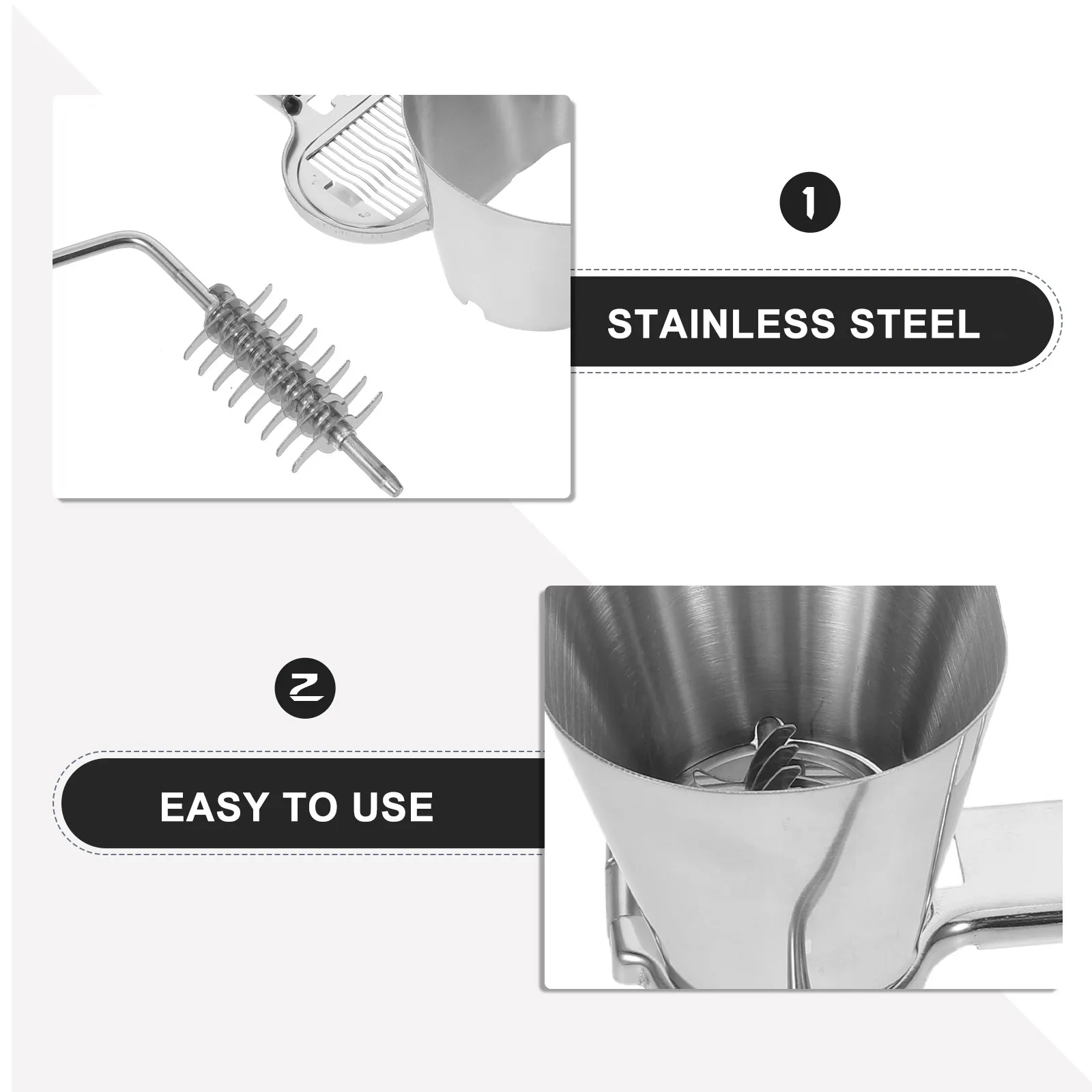 Stainless Steel Manual Food Chopper Kitchen Herb Cutter Hand Crank Mini Vegetable Chopper Multi-Functional Portable Roller