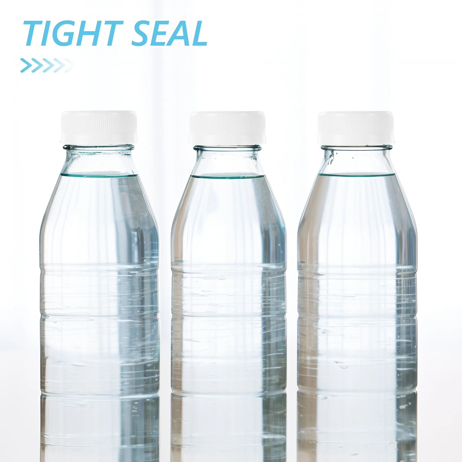 

20pcs 38mm White Plastic Anti Theft Bottle Caps Seal Lids for Beverage Bottles Leak Proof Screw Caps Wide Compatibility Plastic