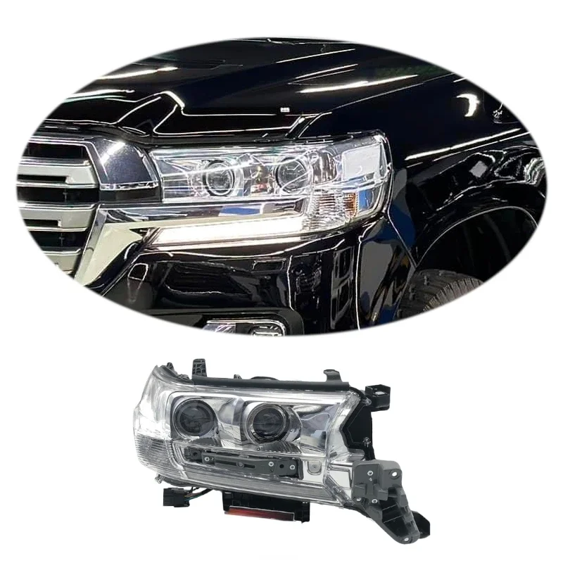 SIRU Head Lamp  light for HILUX  Land Cruiser 2015-2020 lamp LED headlight FOR  LC 200