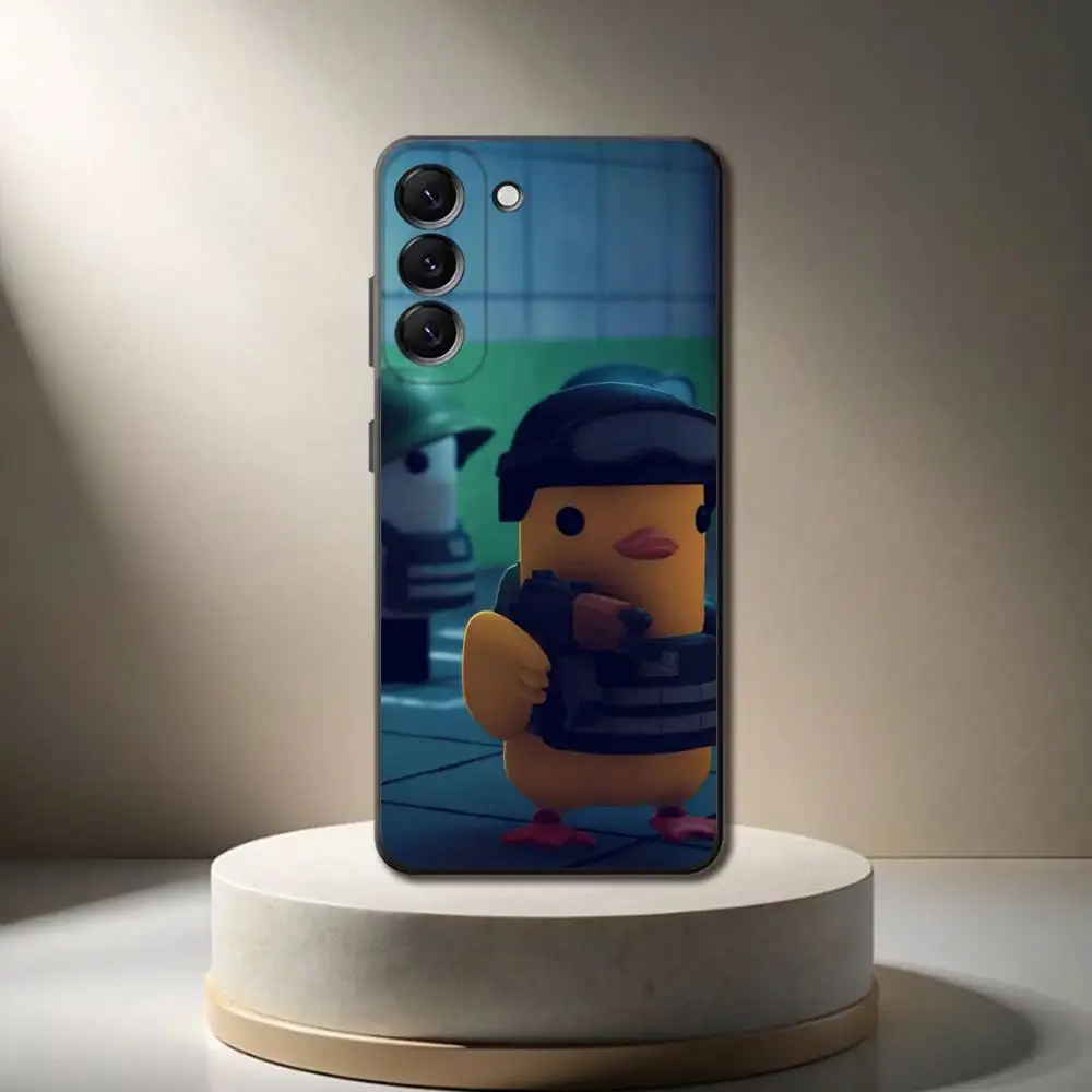 حافظة هاتف E-Escape من D-Duckov لهاتف سامسونج جالاكسي A 73,72,51,53,52,71,22,5G,Note,J7,8,9 غطاء أسود ناعم #6