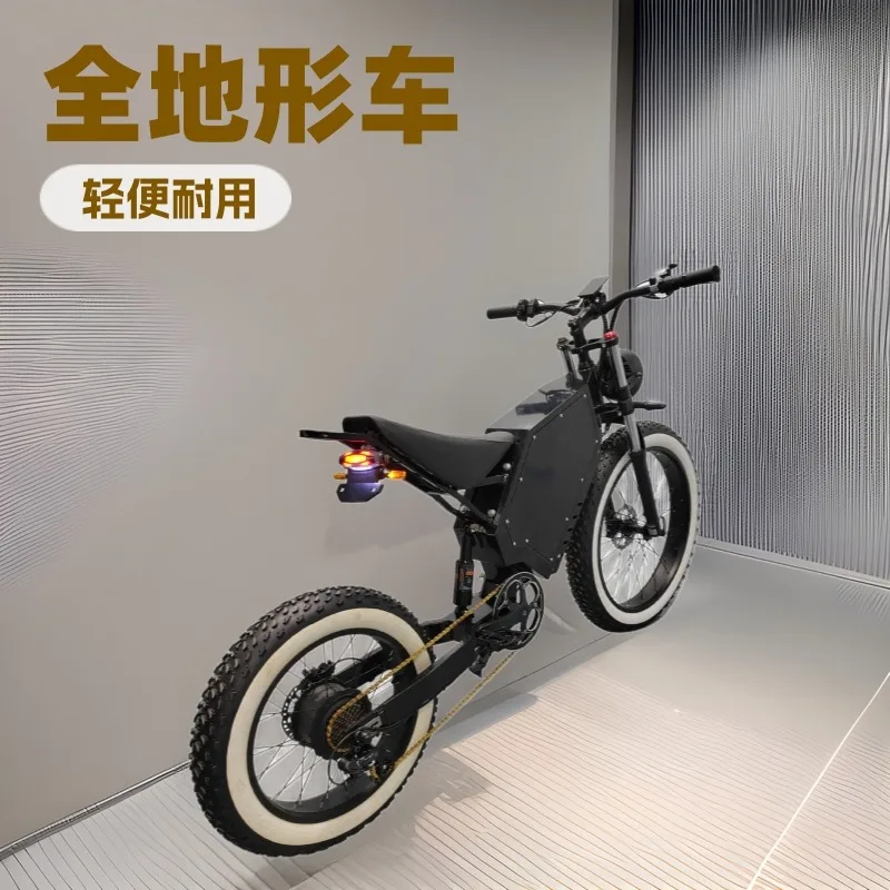 All-terrain off-road mountain electric moped 19-inch electric bicycle