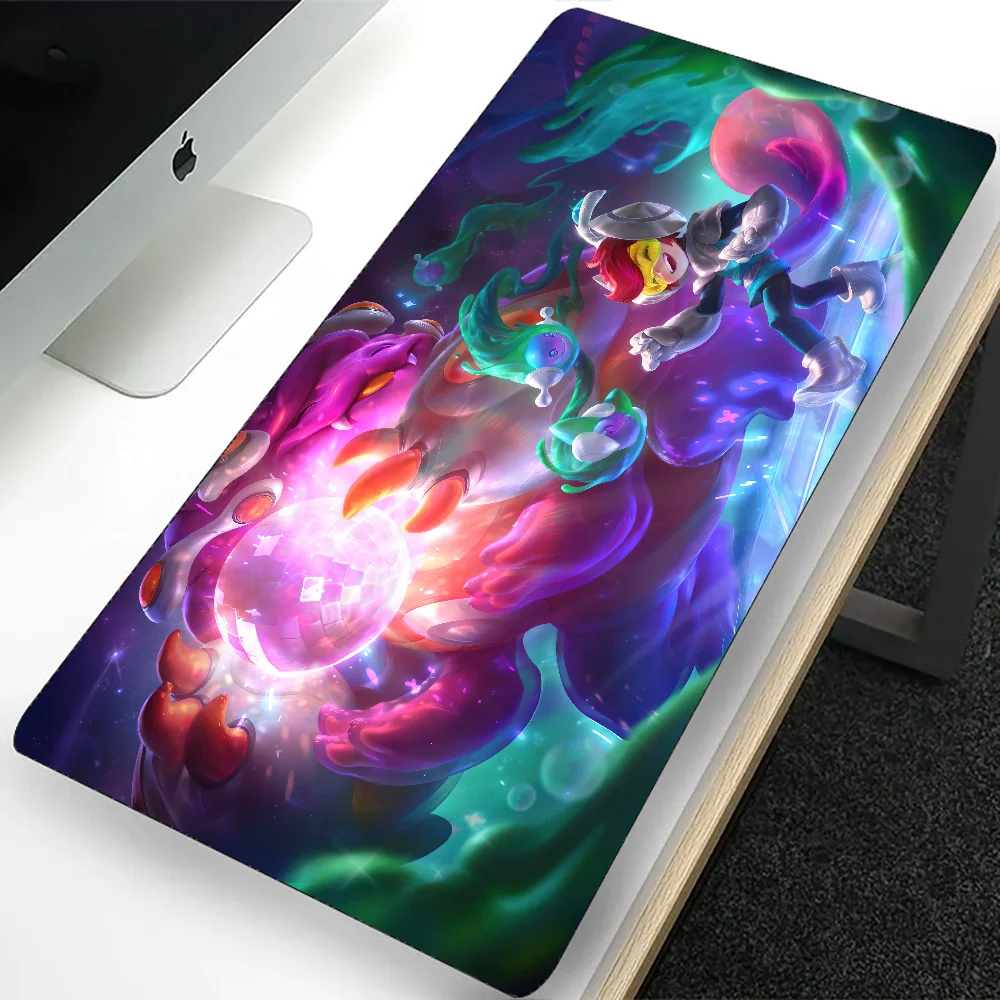 League of Legends Nunu Willump Large Gaming Mouse Pad Computer Mousepad PC Gamer Laptop Mouse Mat Office Keyboard Mat Desk Pad