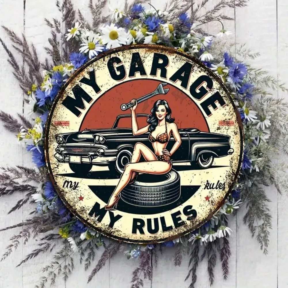 High Definition Metal Tin Sign 