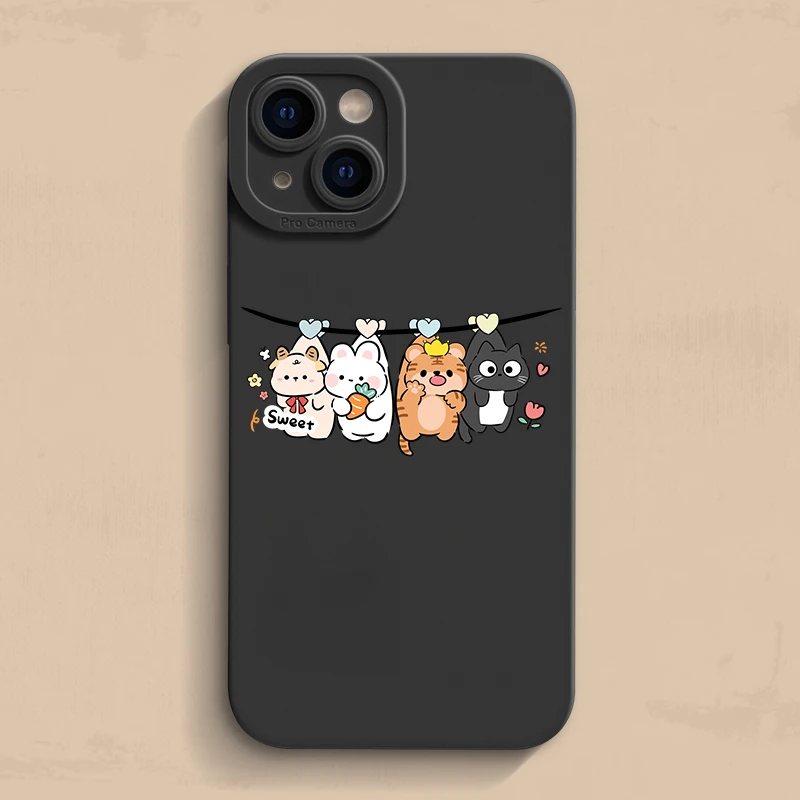 

Cute Little Animals Pattern Case For Samsung Galaxy S25 S24 S23 S22 S21 Ultra Plus FE A36 A26 A55 A35 A25 A34 A54 A53 A52 Cover