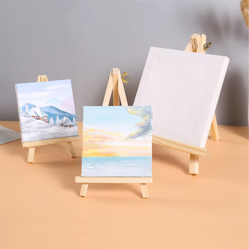 Mr Mrs Wedding Love Wood Display Easels Rustic Wedding Engagement Decor Frame Painting Poster Weeding Table Decor Diy Tripod