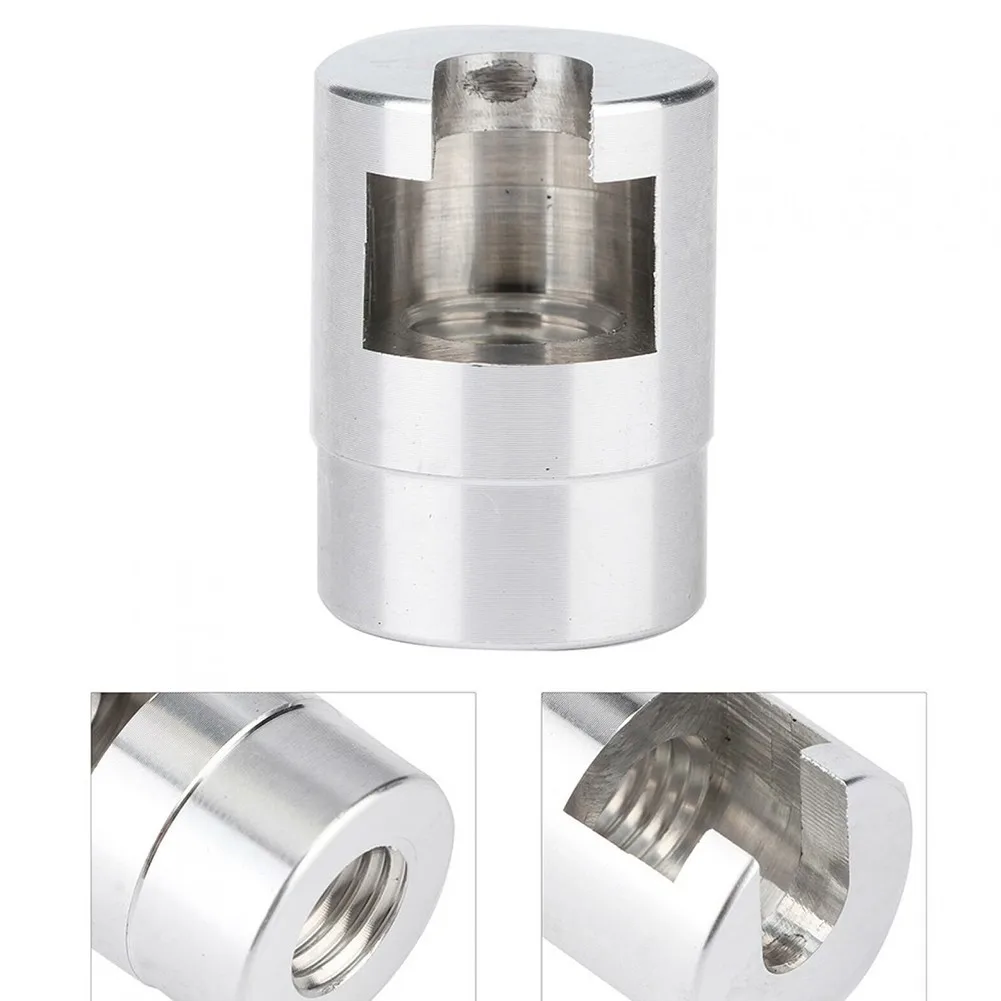 

Адаптер для ремонта вмятин автомобиля из алюминиевого сплава для скользящего молотка M10, размер резьбы 3x2,2 см, серебристый автомобильный инструмент