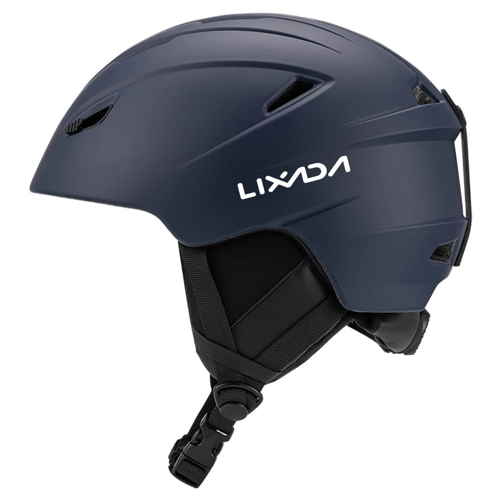 LIXADA Integrated Warm Ski Helmet Adjustable Lightweight Comfortable Snowboard Helmet