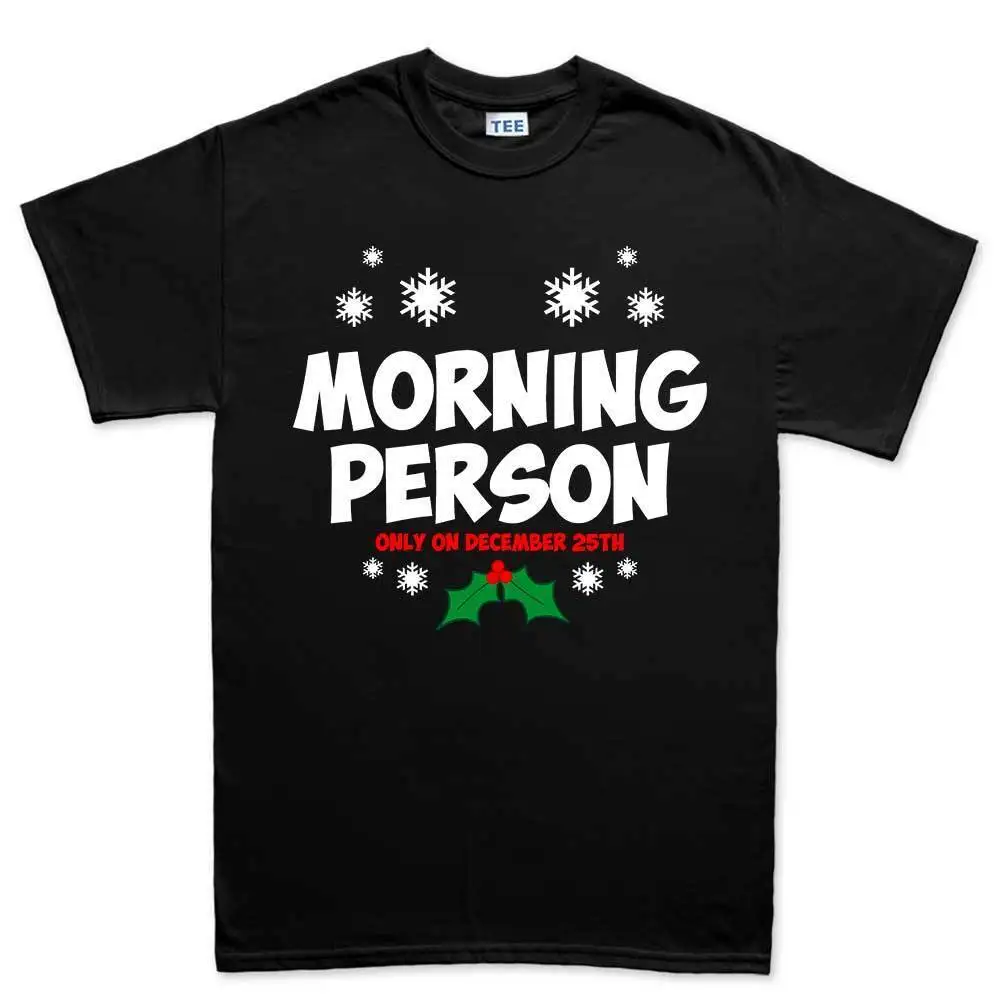 Christmas Person Xmas Party Gift Tree Decoration Mens T shirt Tee Top T-shirt