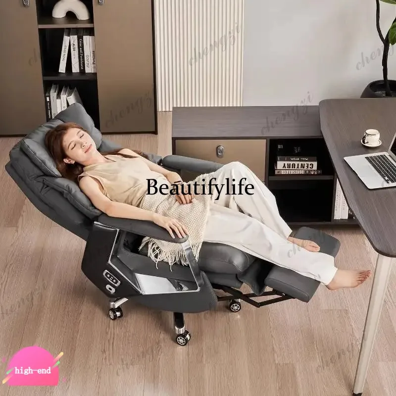 

L178 Black Adjustable Office Chair Ergonomic Cushion Design Pliable Office Chair Recliner Recliner Sillas De Oficina Furniture