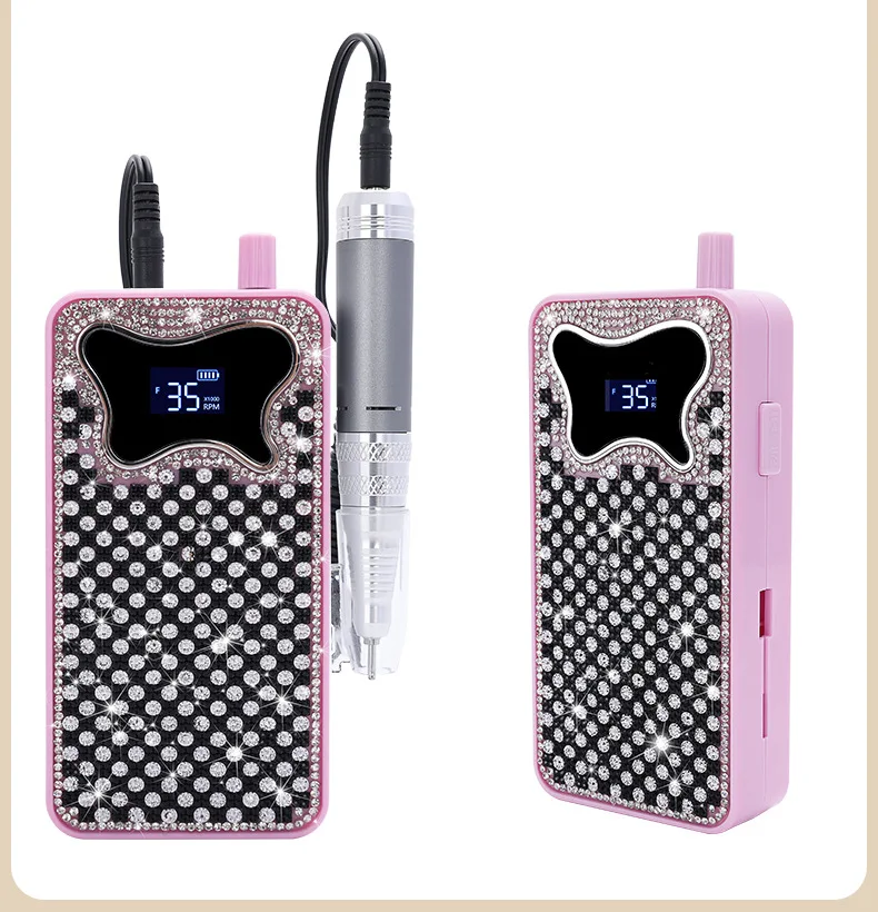 Nagelentfernungs- und Poliermaschine, professionelles Peeling und Polieren, geräuscharme Lagerung, Nagelpoliermaschine, Maniküre