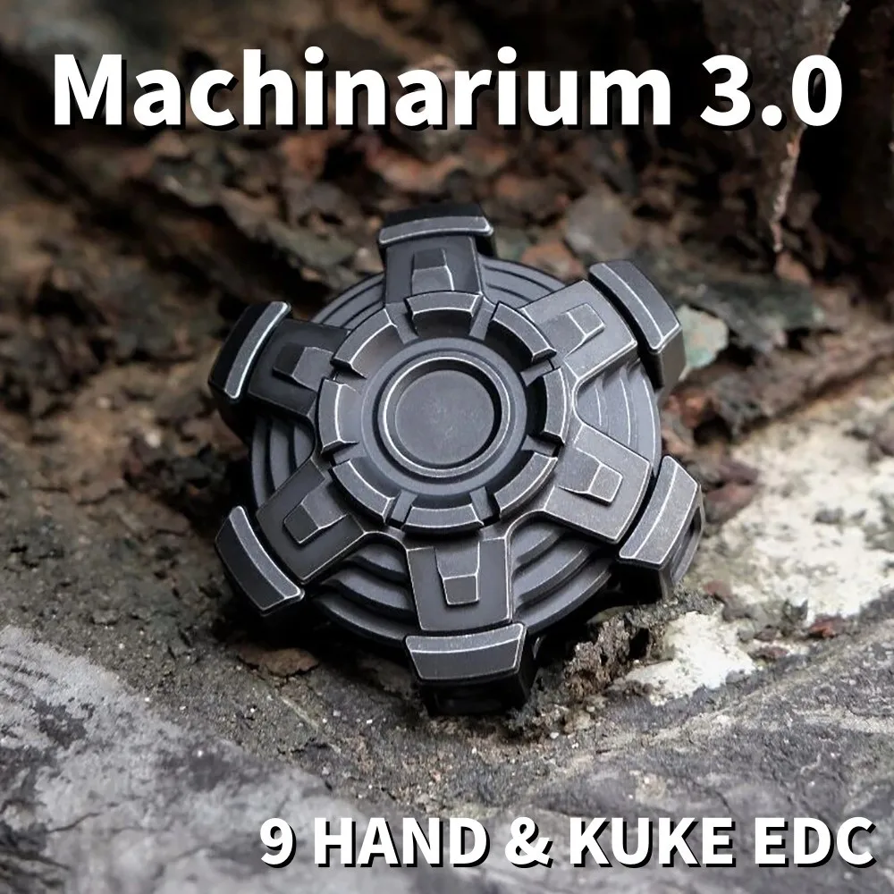 

9. HAND & KUKE EDC Machinarium 3.0 Спиннер для облегчения тревоги, гаджеты, металлическая игрушка-непоседа для взрослых, новинка, игрушка