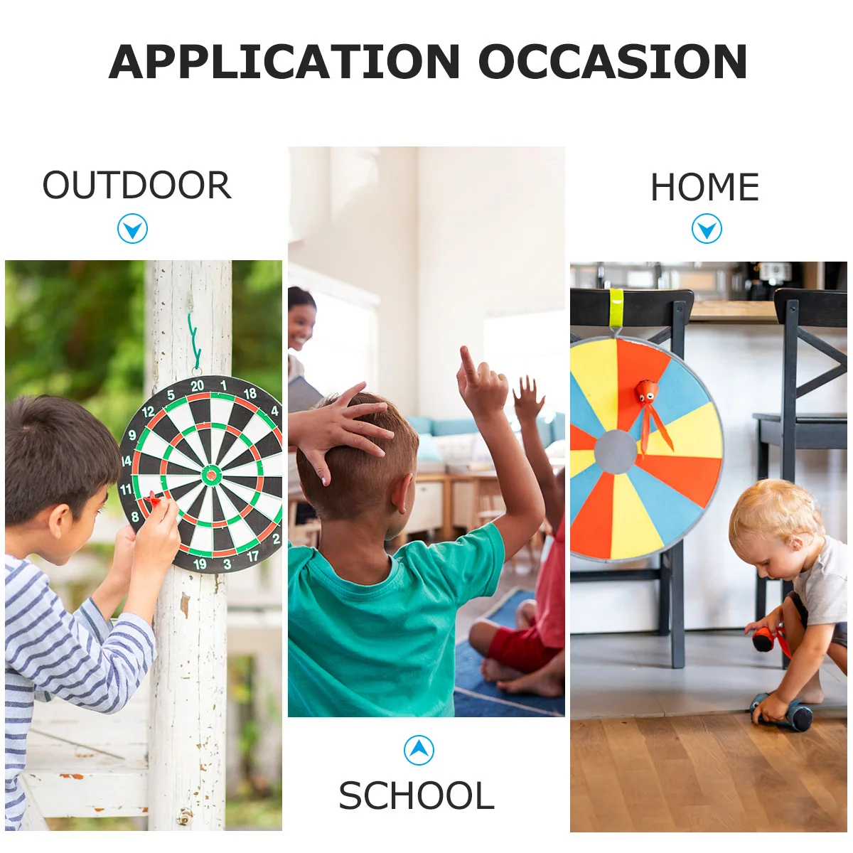 مجموعة ألعاب كرة رمي السهام البلاستيكية المكونة من 12 قطعة للأطفال والكبار، متعة للأنشطة الداخلية والخارجية وبناء عين اليد