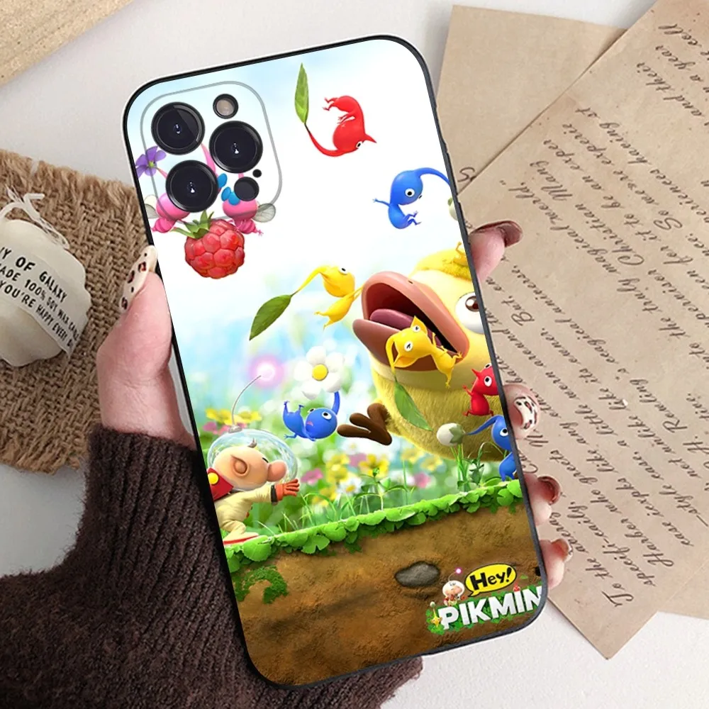 Game Pikmin 4 Phone Case For IPhone 16 15 14 13 12 Mini 11 Pro XS Max X XR SE 6 7 8 Plus Soft Silicone Cover