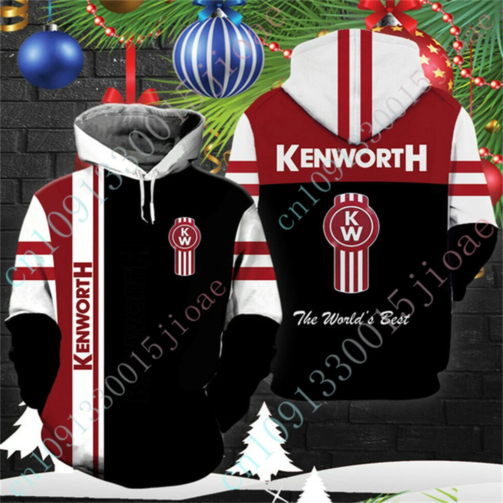 

Kenworth Zip Hoodies Casual Pullover Top Anime Hoodies For Men Women Harajuku 3D Printing Sweatshirt Unisex Clothing Custom Logo