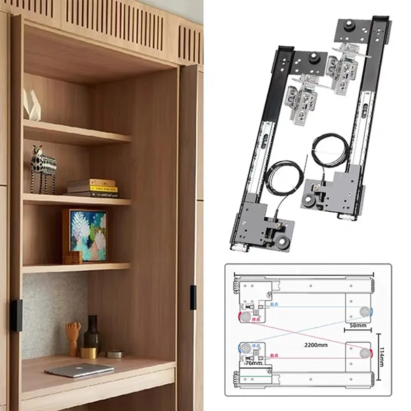 

Pocket Door Sliding Wardrobe Hidden Door Sliding Pocket Door Sliding System Hinged Cabinet
