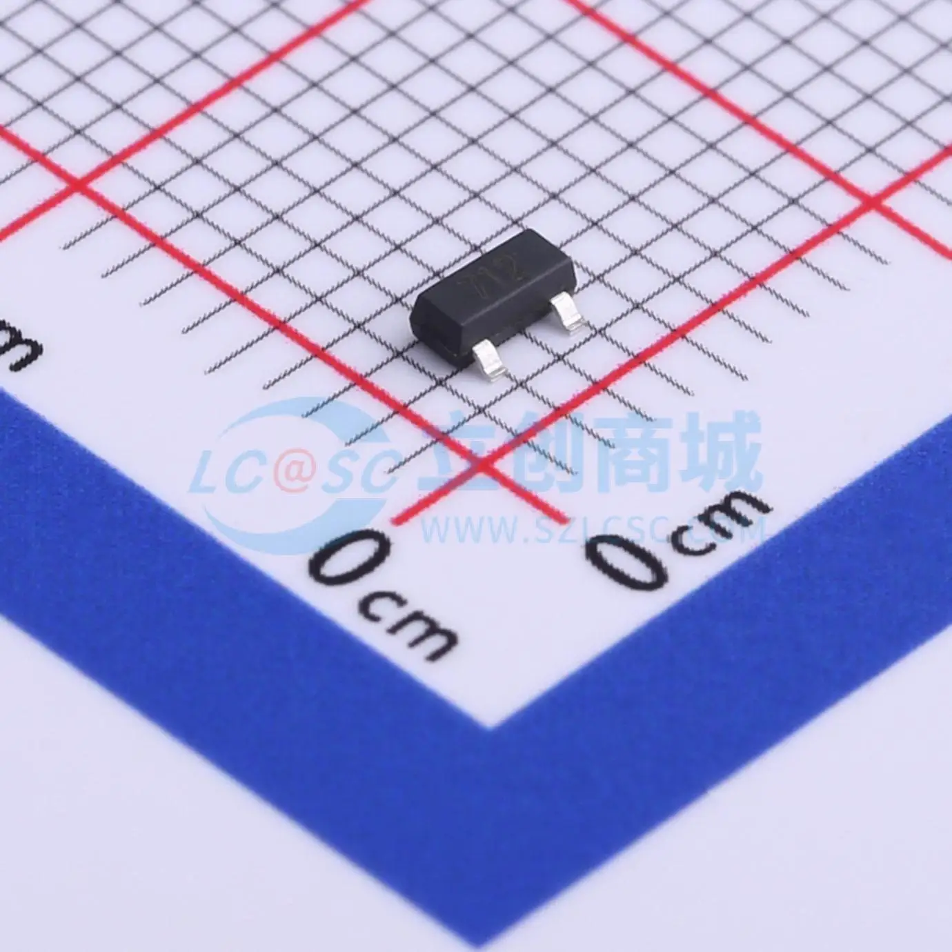 Rsh (100Pcs) Brand New Original Genuine Sm712.Tct Silk Screen 712 Sot-23 Tvs Patch Anti-Static Lightning Protection Diode