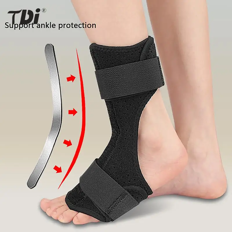 Adjustable Ankle Support Strap Ankle Sprain Orthosis Stabilizer Ankle Brace Protector Running Soccer Basketball Breathable