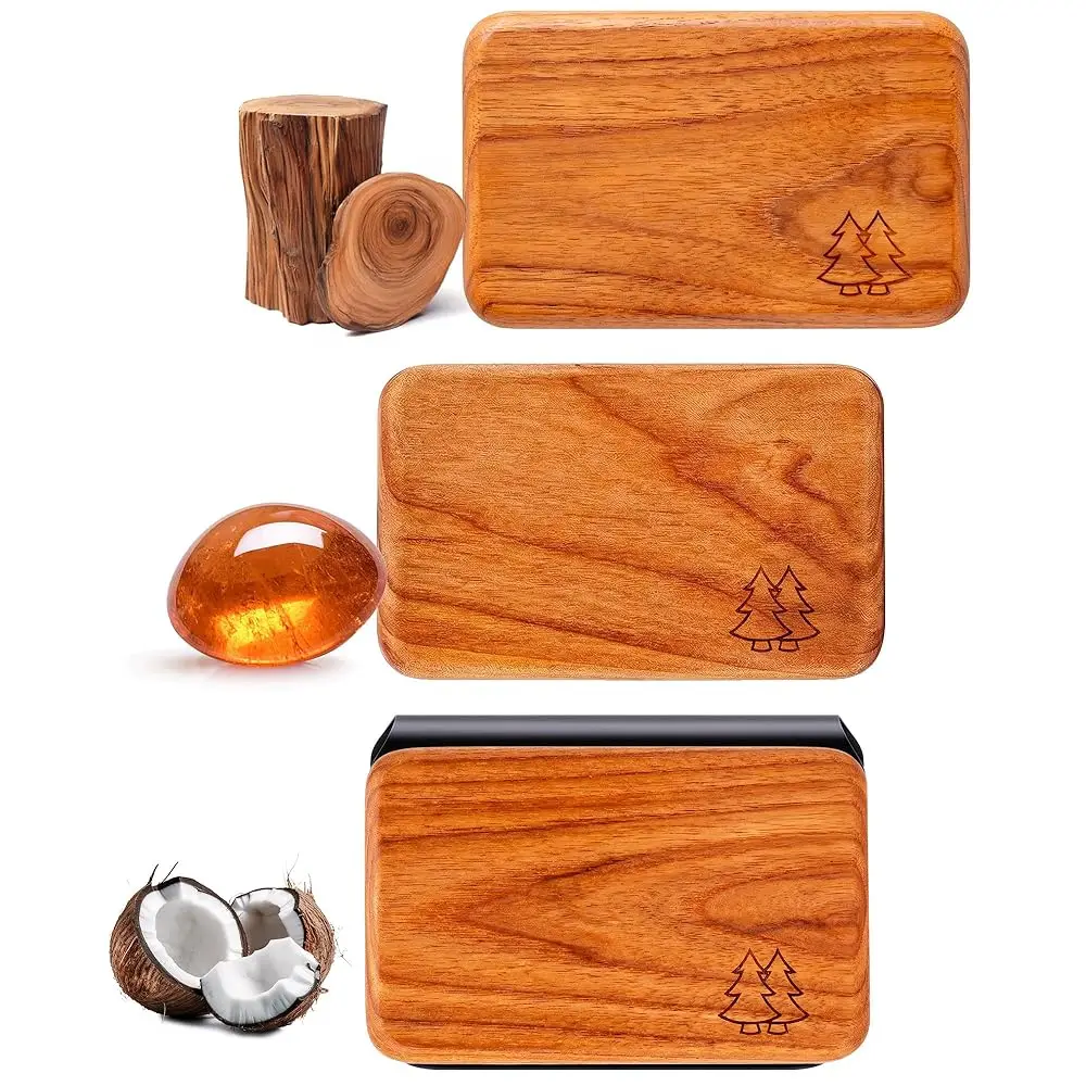 

Free ShippingNatural Wooden Car Air Freshener for Visor Clip- Natural Teak/Cabana/Amber Scents, Long-Lasting Odor Eliminator wit