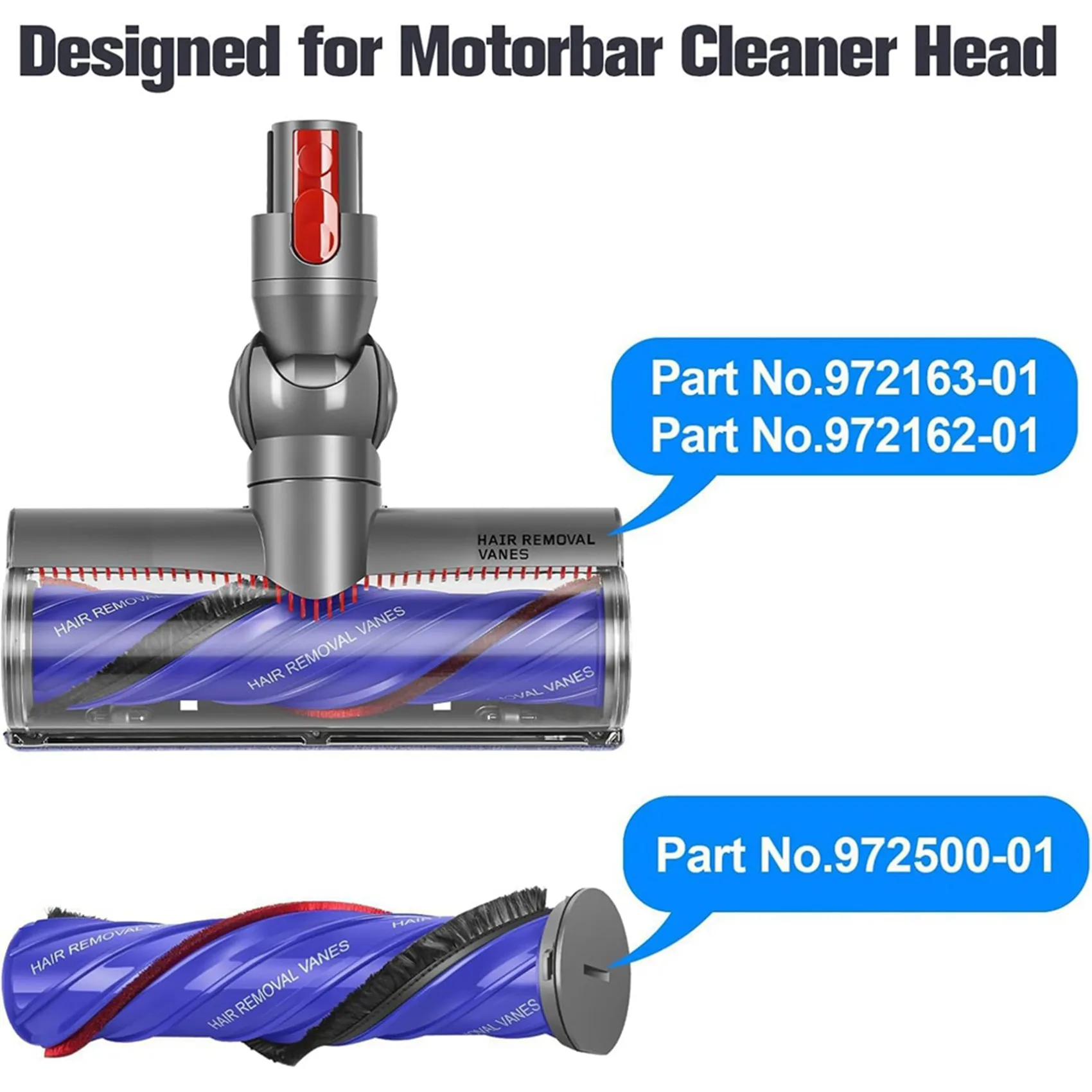 

Насадка-щетка AB15-4X с защитой от спутывания волос и заглушкой для Dyson V11 V10 V8 V7 V12 Slim, SV10 SV11 SV12 SV14 SV30, арт. 972500-01