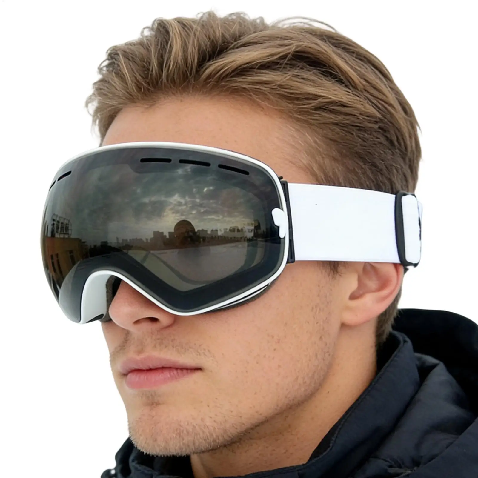 

Anti-Fog Ski Goggles With UV Protection Winter Snow Sport Glasses For Men Women Cycling Motorcycling Outdoor Skiing Snowboarding