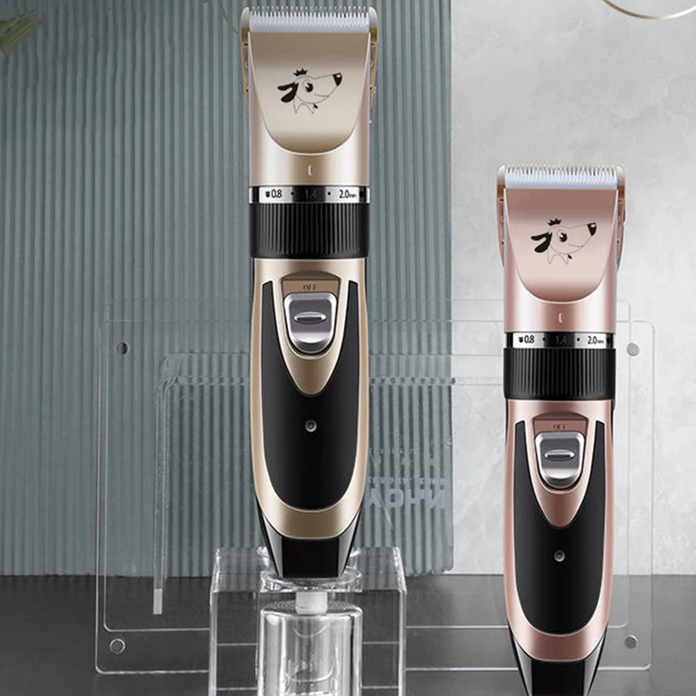 

Electric Pet Dog Hair Trimmer Clipper with 4 Combs 3Mm 6Mm 9Mm 12Mm Adjustable Precision Motor Low Noise Rechargeable Cordless