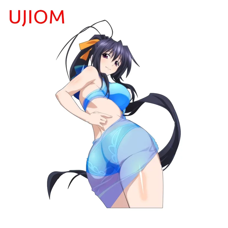 UJIOM Himejima Akeno Anime Waifu Big Ass Wall Sticker Eye Catching Chic Bikini PVC Decal Suitable For Wardrobe Vestibulec Decor