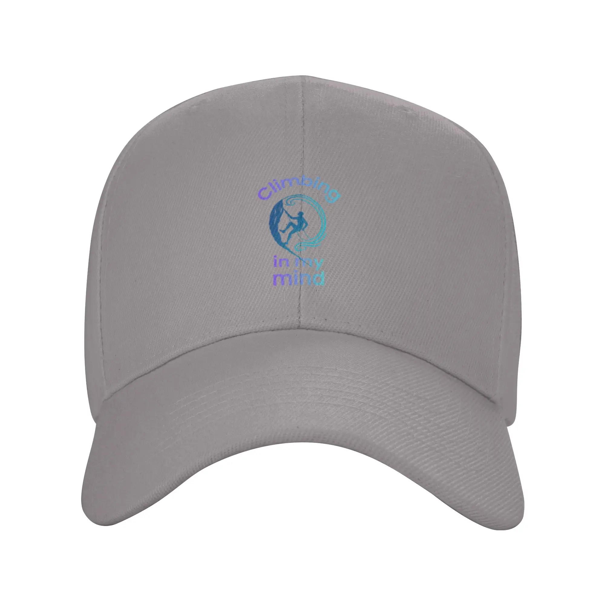 Climbing in My Mind   Climbing Lover Shirt Trendy Baseball Cap Summer Hot Weather Moisture Wicking Casual Hat