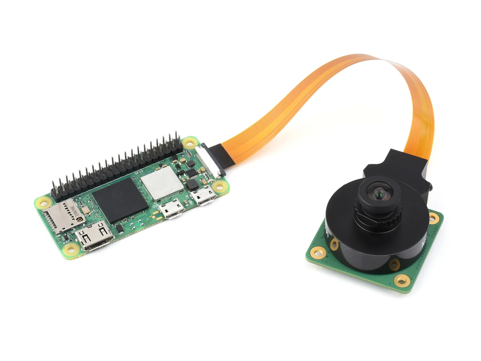 M12 High Resolution Lens, 16MP, 105° FOV, 3.56mm Focal length, Compatible with Raspberry Pi High Quality Camera M12