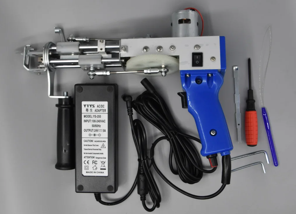 Factory Direct 2026 Top Rated[Cross-border spot] Spot 2-in-1 tuftinggun carpet weaving gun, tufting gun, carpet loom