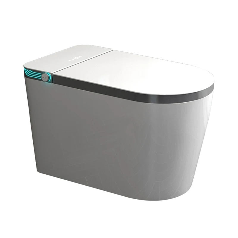 

High-end automatic electric toilet Floor-to-ceiling automatic flushing electric toilet Bathroom ceramic intelligent smart toilet