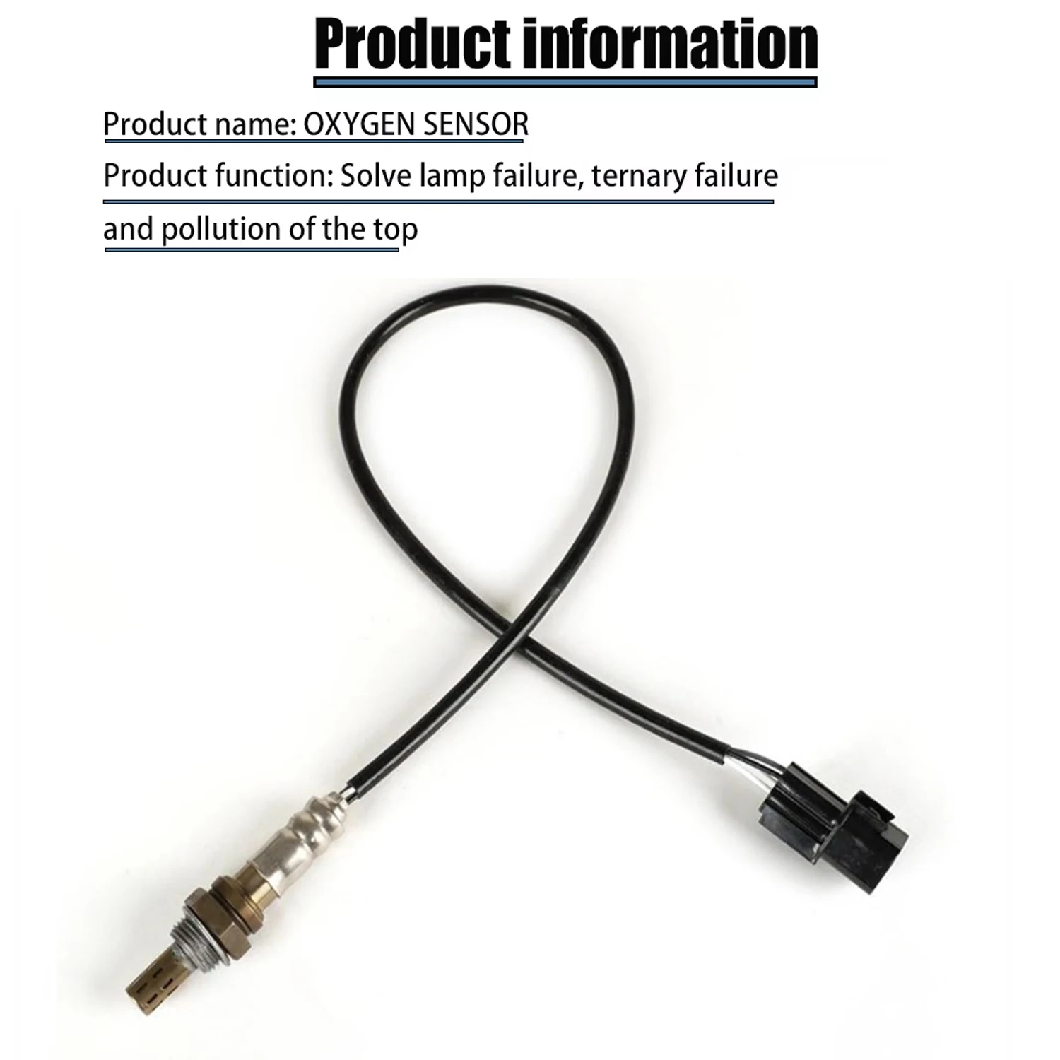 39210-38005 Sensor de oxígeno O2 Lamda frontal para HYUNDAI SANTA FE 2.4L SONATA EF KIA MAGENTIS OPTIMA 2,0 99-2006 3921038005   234-4436