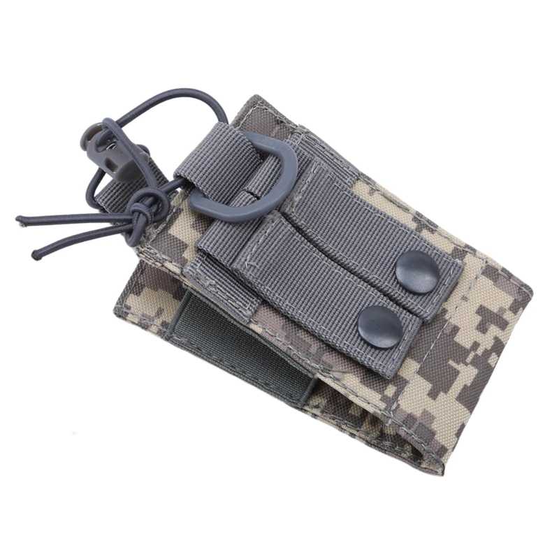 Outdoor Portable Tool Bags Hanging On Waist Walkie Talkie Bags Holder Pouch Work Belt Pouch Attachment Climbing Exploration Bag