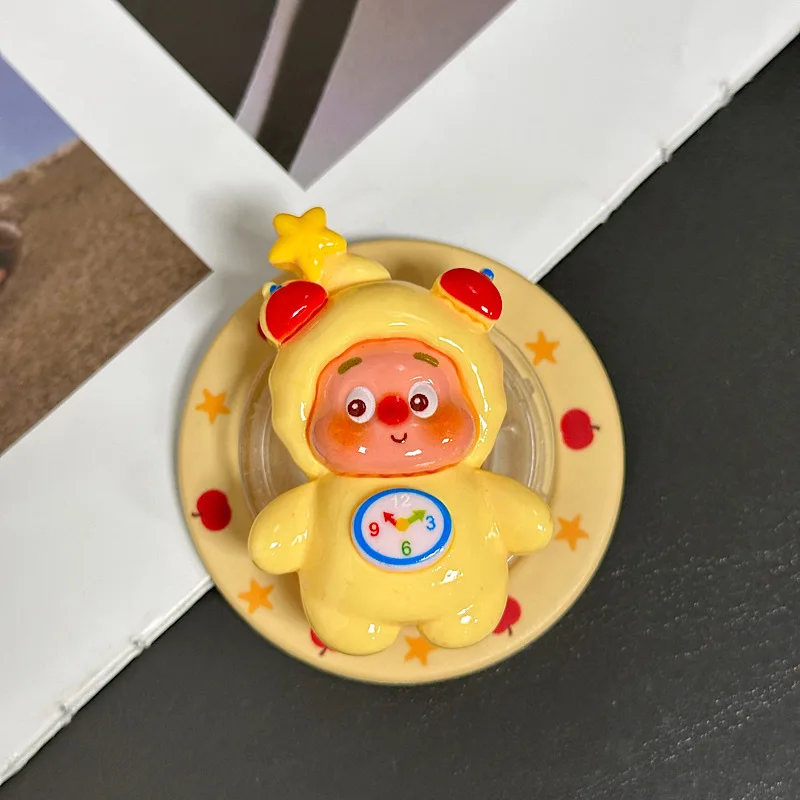 Bracket Magnetik Resin Gel Krim Baru Motif Tas Menangis Kartun, Cocok untuk Ponsel MagSafe, Bracket Hisap Kuat Untuk iPhone 17