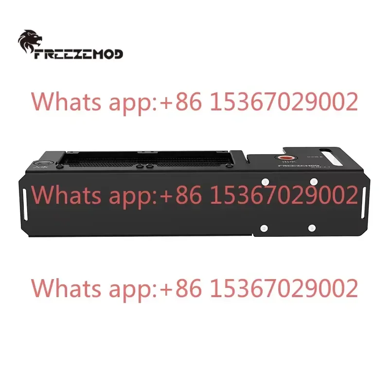 FREEZEMOD Mini Lightweight 3D Printed Mobile Phone Tablet Water Cooling Module SLMZ-Z-T Dual Fan Heat Dissipation System