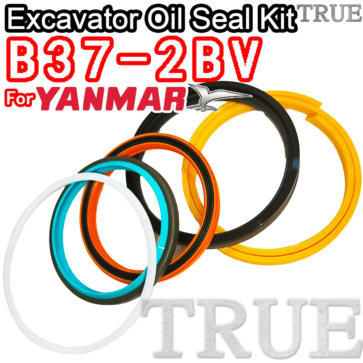 

For B37-2BV Yanmar Oil Seal Excavator Repair Kit B37 2BV Tool Set Pack Heavy Master Excavating Machinery Maintenance Floating