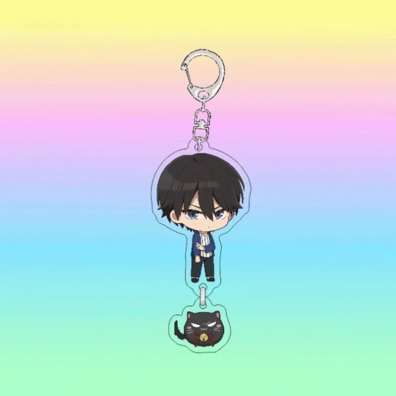 Anime Dakaretai Otoko 1-i ni Odosarete Imasu TAKATO SAIJYO JUNTA AZUMAYA Cosplay Keychain Acrylic Keyring Key Chain Accessories