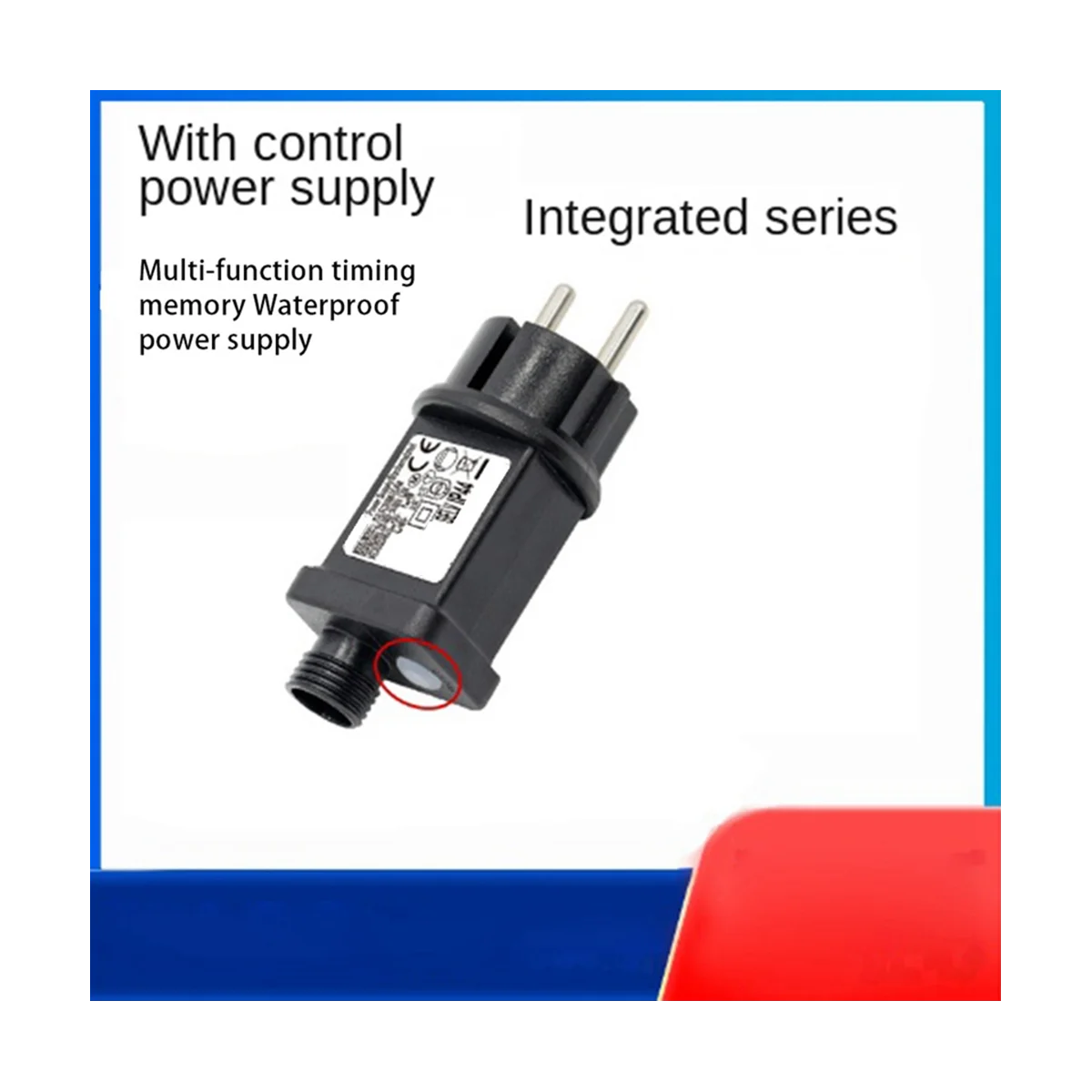 クリスマスとハロウィーンの装飾のための電源トランス、LED機器、EUプラグ、24v