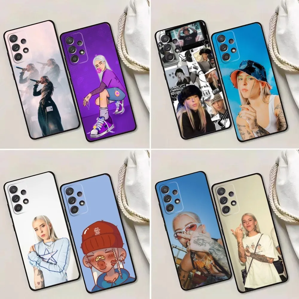 Rapper Young M-Miko Phone Case For Samsung Galaxy A13,A21s,A22,A31,A32,A52,A53,A71,A80,A91 Soft Black Phone Cover