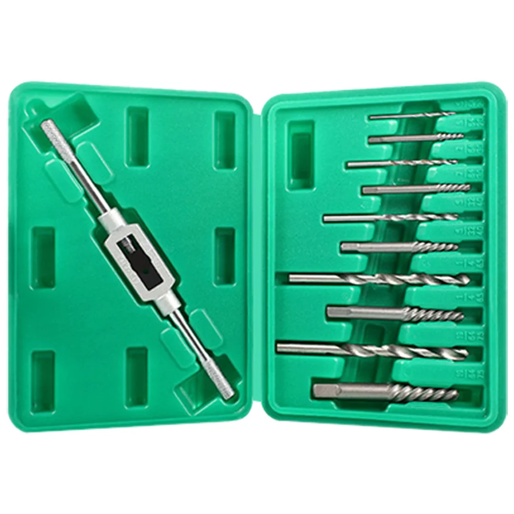 Zestaw do wykręcania śrub uszkodzonych, wykrętak do śrub uszkodzonych, wytrzymały, zakres 3mm-10mm, dla majsterkowiczów i profesjonalistów.