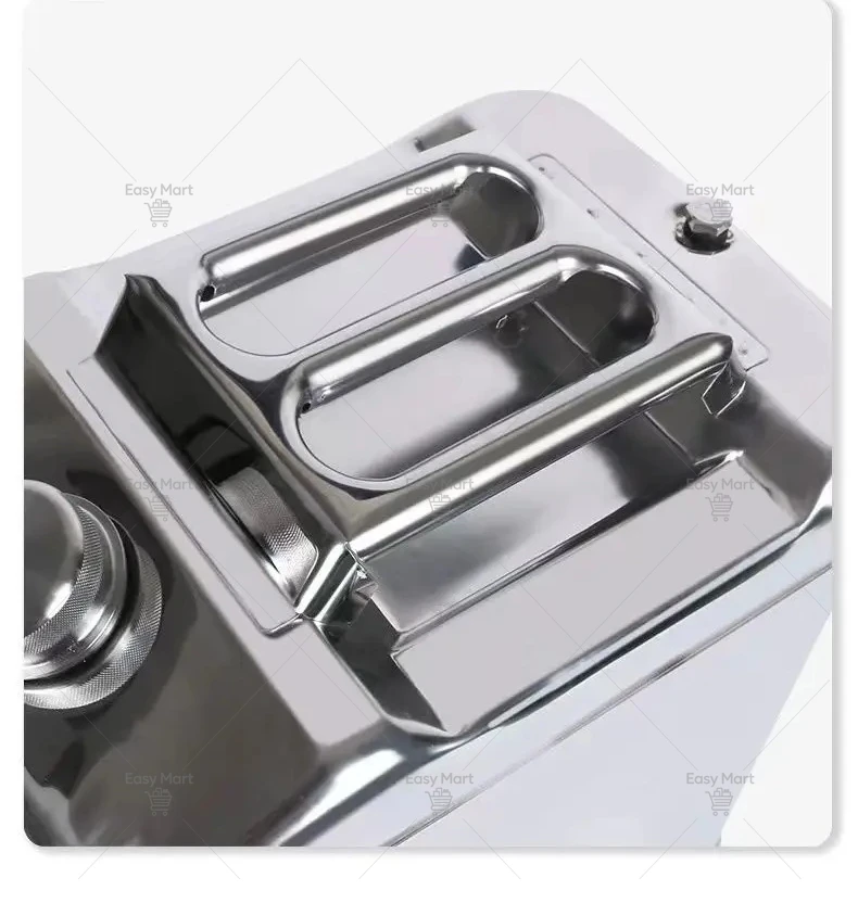 1pcs Thickened 304 Stainless Steel  Drums, 30-liter, 20-liter, 10L  Drums,  Cans,  Drums Fuel Tanks